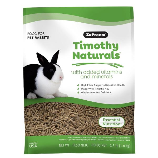 Zupreem Timothy Naturals Rabbit Pet food 1.6 kg Online at Discounted ...