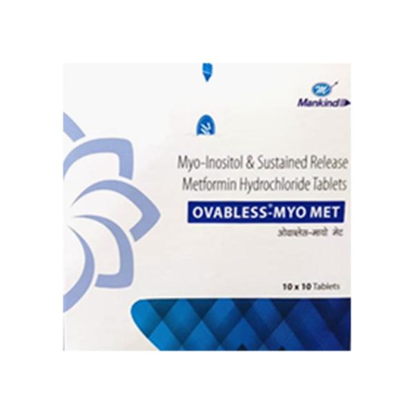 Ovabless Myo Met Tablet 10's Price, Uses, Side effects | Netmeds