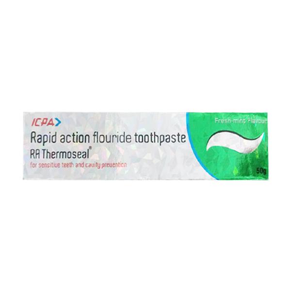 Buy RA Thermoseal Rapid Action Fresh Mint Tooth Paste 50gm Online at ...
