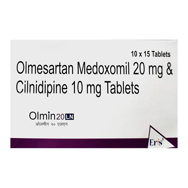 Olmin 20 LN Tablet 15's Price, Uses, Side effects | Netmeds