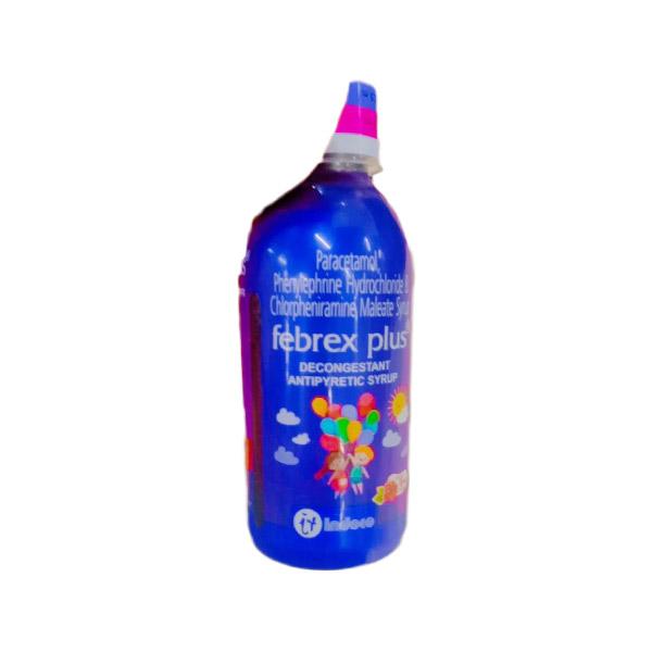 Febrex Plus Delicious Rose Flavour Syrup 100ml Price, Uses, Side ...