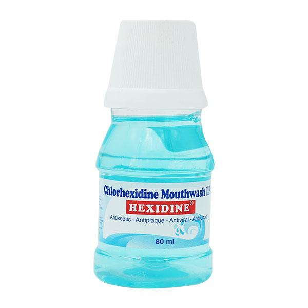 hexidine mouth wash liquid 80ml