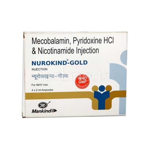 Nurokind Gold Injection 2ml Price, Uses, Side effects, Substitutes ...