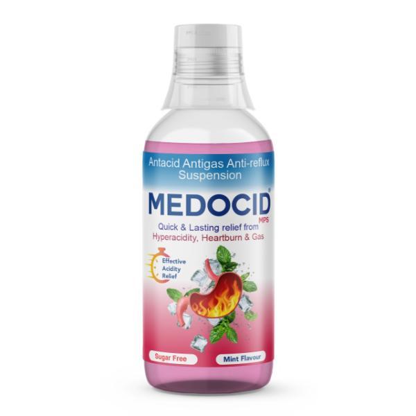 Medocid MPS Sugar Free Syrup - Mint Flavour 170 ml