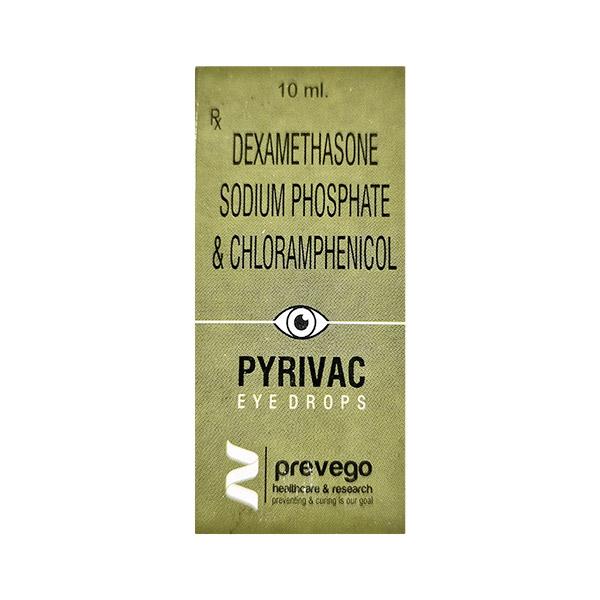 PYRIVAC Eye Drops 10ml Price, Uses, Side effects, Substitutes | Netmeds