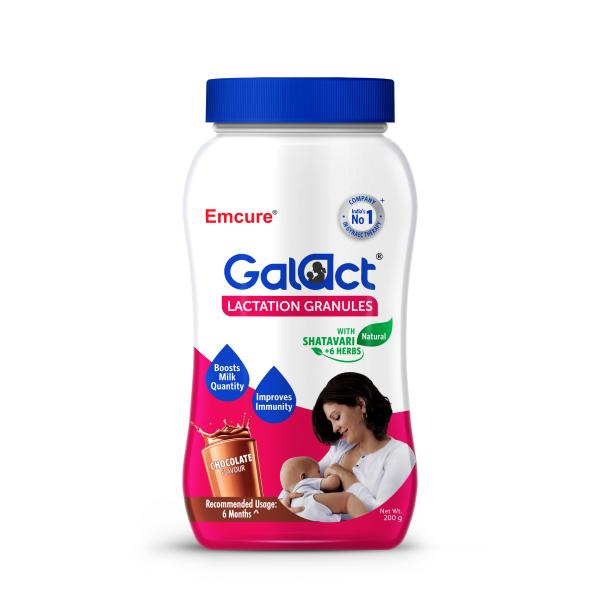 Galact Lactation Granules With shatavari - Chocolate Flavor 200 g 200 g ...