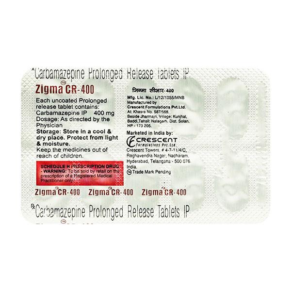 zigma cr 400mg tablet