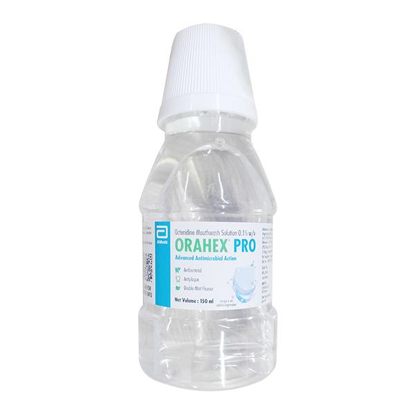 Orahex Pro Double Mint Flavour Mouth Wash 150ml Price, Uses, Side ...