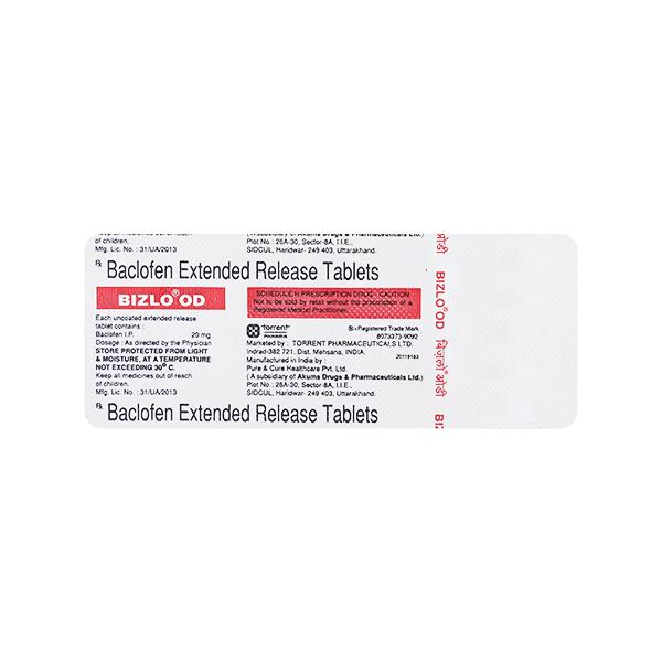 bizlo od 20mg tablet