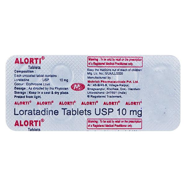 ALORTI Tablet 10's Price, Uses, Side effects, Substitutes | Netmeds