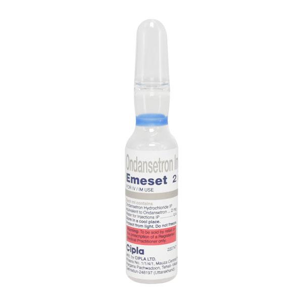 Emeset Injection 2ml Price, Uses, Side effects, Substitutes | Netmeds