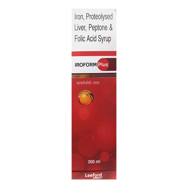 Iroform Plus Syrup 300ml Price, Uses, Side effects | Netmeds