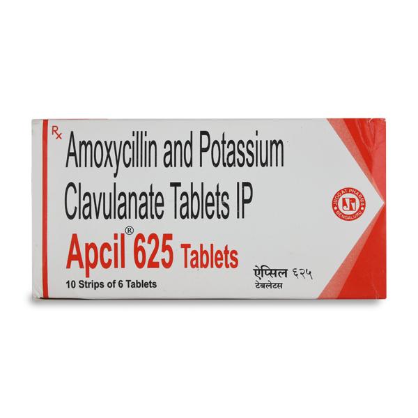 Apcil 625mg Tablet 6'S Price, Uses, Side effects, Substitutes | Netmeds