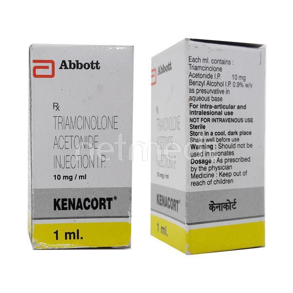 Kenacort 10mg Injection 1ml : Uses, Side Effects, Price | Netmeds