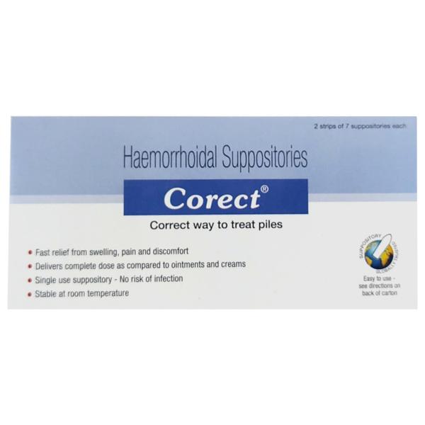 corect suppositories