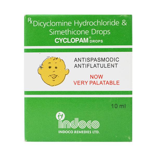 Cyclopam Drops 10ml Price, Uses, Side effects, Substitutes | Netmeds