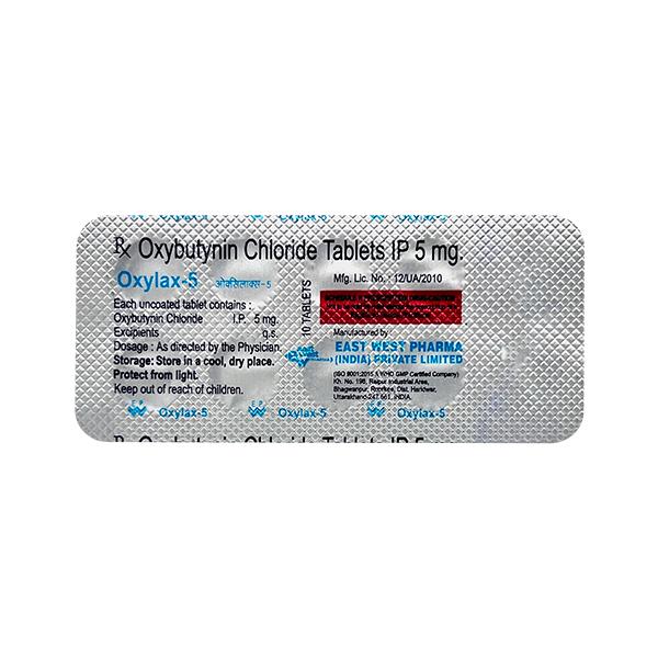oxylax 5mg tablet