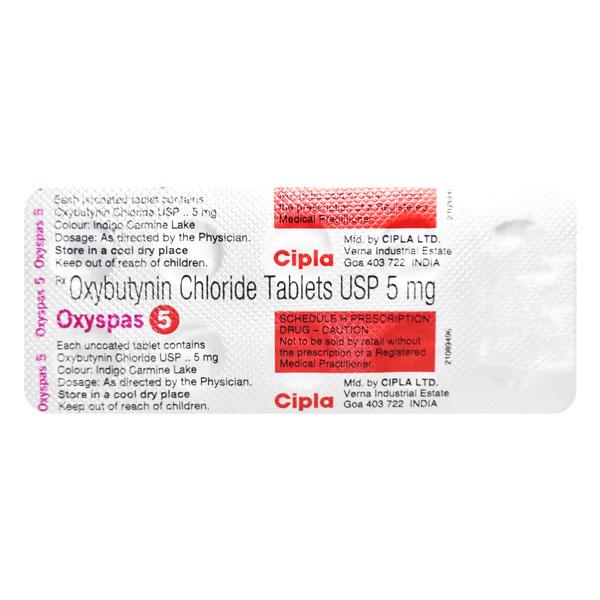 oxyspas 5mg tablets