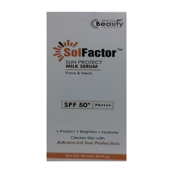 Solfactor Sun Protect SPF 50+ PA ++++ Milk Serum 50ml Price, Uses, Side ...
