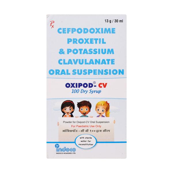 Oxipod CV Dry Syrup 30ml Price, Uses, Side effects, Substitutes | Netmeds