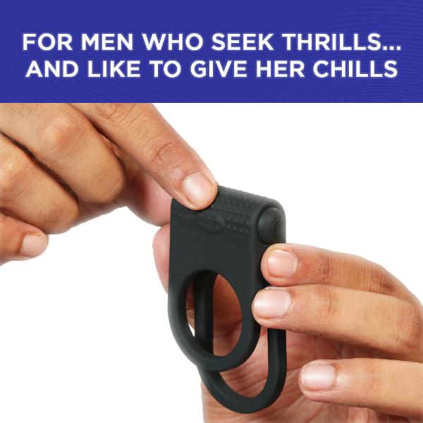 skore vibration ring Skore Shiver Body Massager For Him main image 0