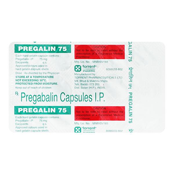 pregalin 75mg capsule