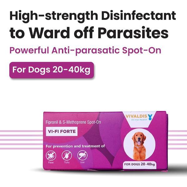 Vivaldis VI-FI Forte (For Dogs 20 - 40 kg) 2.68 ml Online at Best Price ...