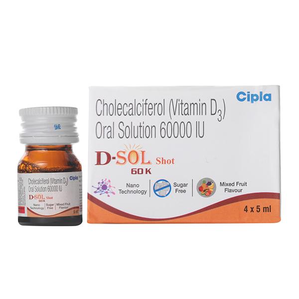 D Sol Shot 60K Sugar Free Mixed Fruit Flavour Oral Solution 5ml Price ...