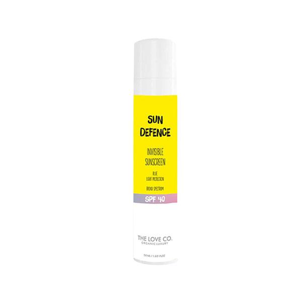 Buy The Love Co. Sun Defence Invisible Sunscreen Cream, SPF 40 50 ml ...