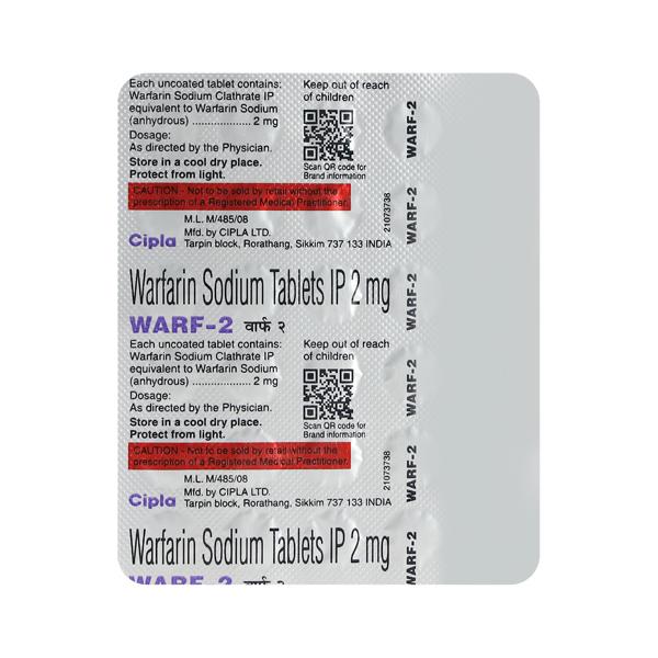 warf 2mg tablets