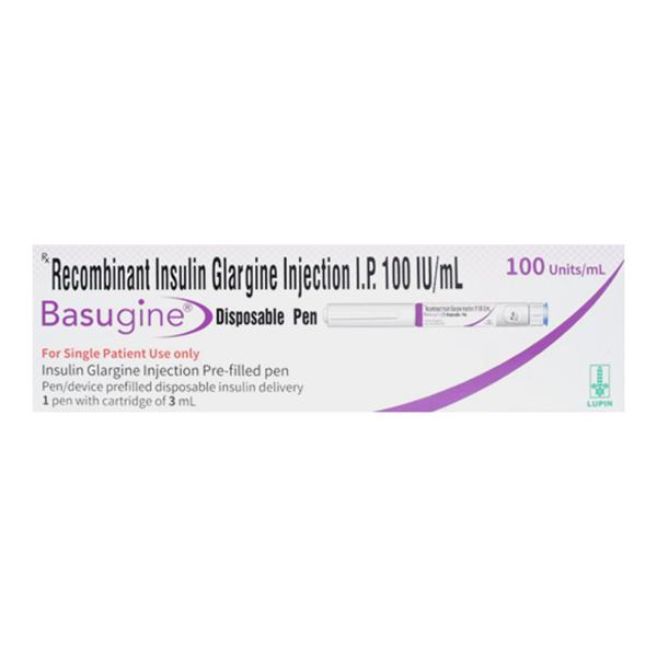 BASUGINE 100iu Disposable Pen 3ml