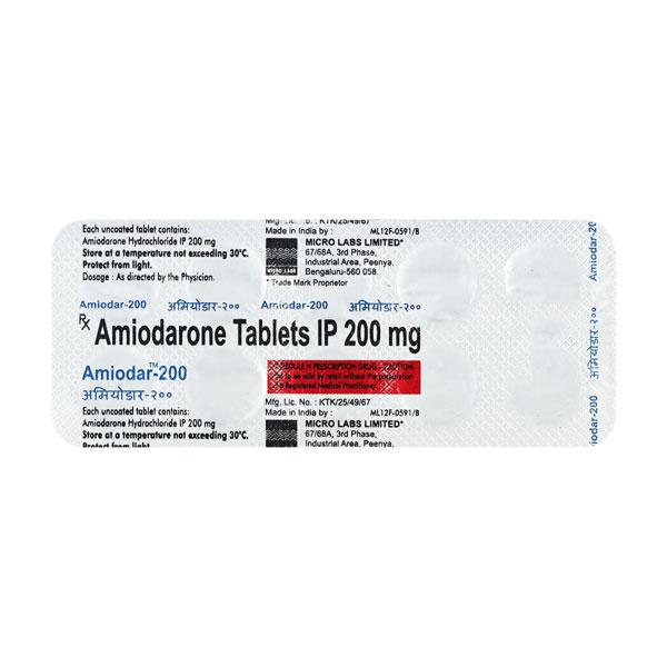 amiodar 200mg tablet