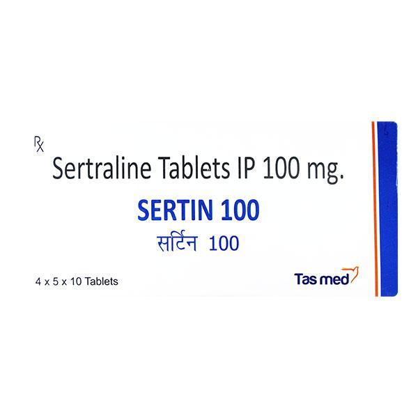 SERTIN 100MG TABLET 10'S : Price, Uses, Side Effects | Netmeds