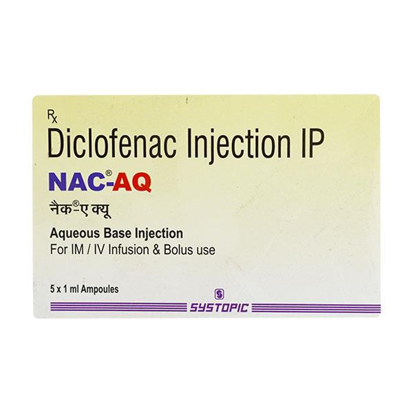 NAC AQ Injection 1ml Price, Uses, Side effects, Substitutes | Netmeds