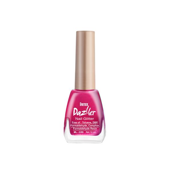 Buy Eyetex Dazller Nail Glitter - DMA1 (Claret) 12 ml Online at Best ...