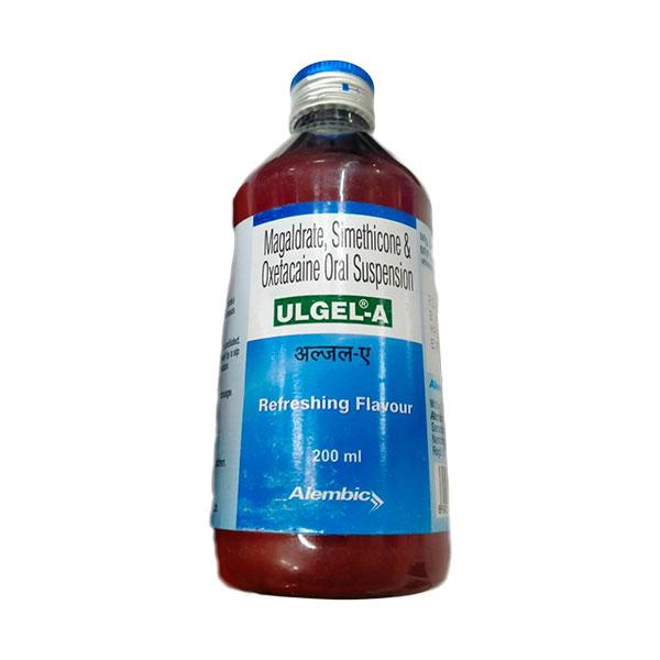 Buy ULGEL A REFRESHING FLAVOUR Oral Suspension 200ml Online at Upto 25% ...