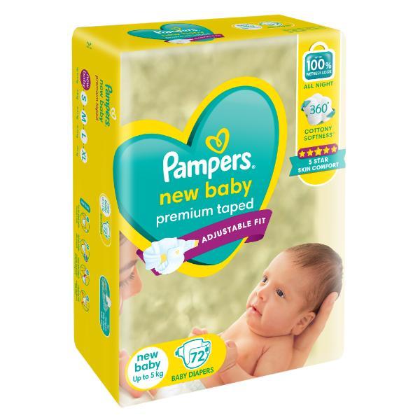 Newborn Pampers Green Pampers Baby Dry Pants Large 9-14 Kg