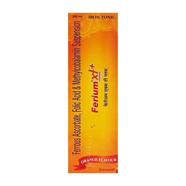 Ferium Xt+ Orange Flavour Suspension 200ml Price, Uses, Side effects ...