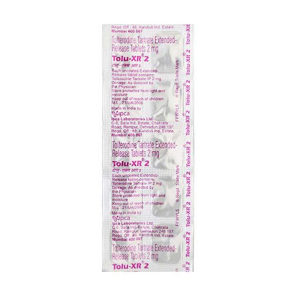 tolu xr 2mg tablet