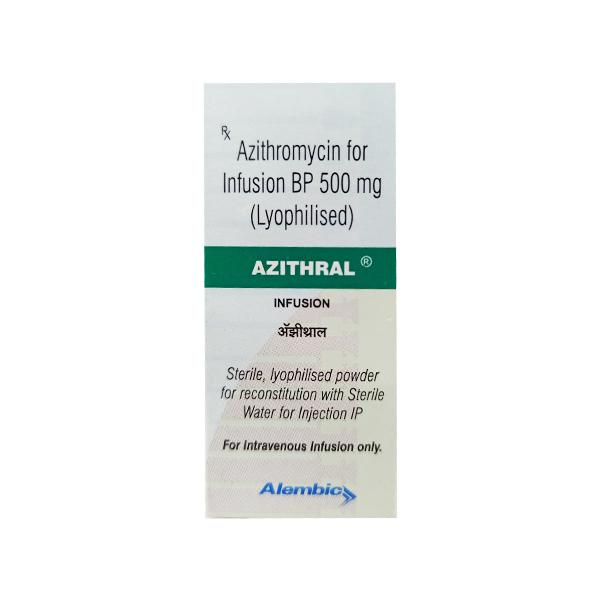AZITHRAL Infusion 1's Price, Uses, Side effects, Substitutes | Netmeds