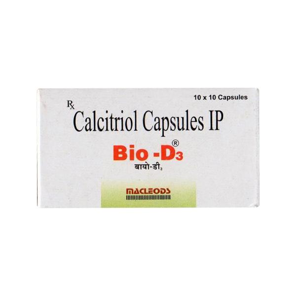 BIO D3 Capsule 10'S Price, Uses, Side effects, Substitutes | Netmeds