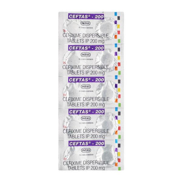 ceftas 200mg tablet