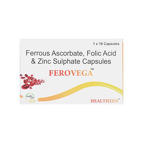 Ferovega Capsule 10's Price, Uses, Side effects | Netmeds