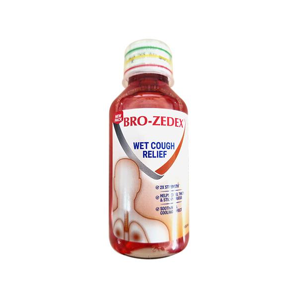 bro zedex new wet cough relief syrup 100ml