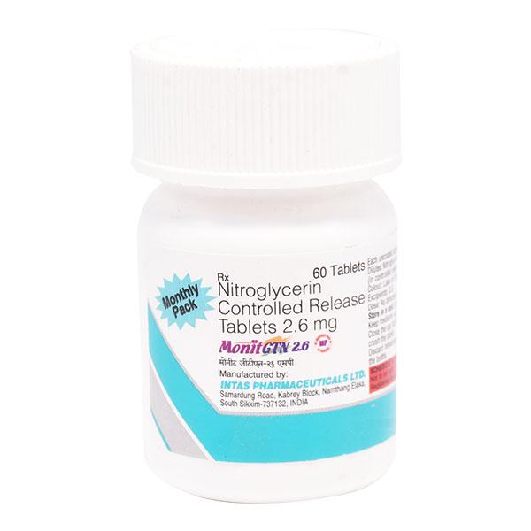 monit gtn 2.6 mg tablet