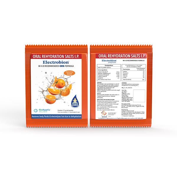 Electrobion Orange Powder 21gm Price, Uses, Side effects, Substitutes ...