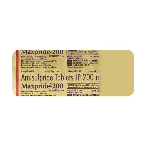Maxpride 200mg Tablet 10'S Price, Uses, Side effects, Substitutes | Netmeds