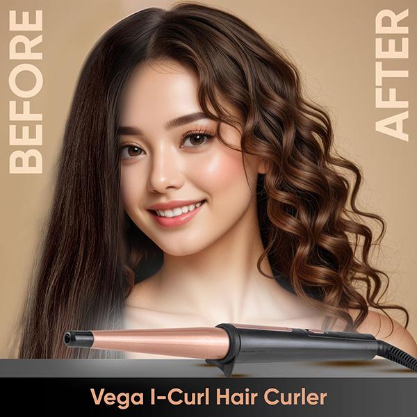 Buy VEGA I-Curl Hair Curler VHCH-05 (Ananya Panday Signature