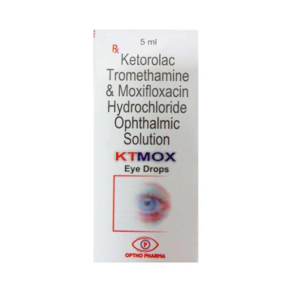 KTMOX Eye Drops 5ml Price, Uses, Side effects, Substitutes | Netmeds