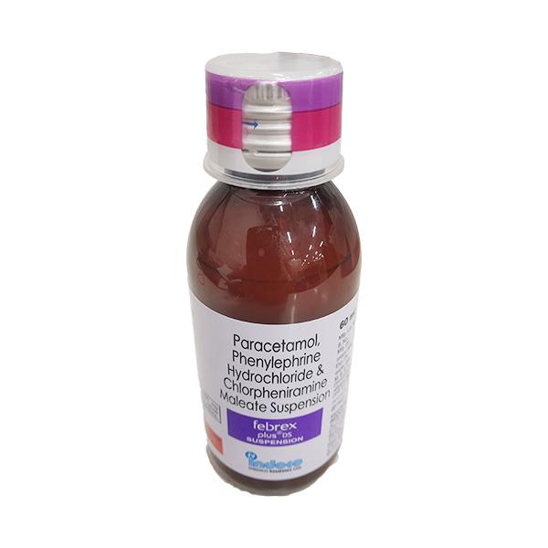 FEBREX PLUS DS Suspension 60ml Price, Uses, Side effects, Substitutes ...